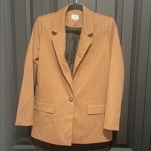 Classic Women's Pinstripe Blazer